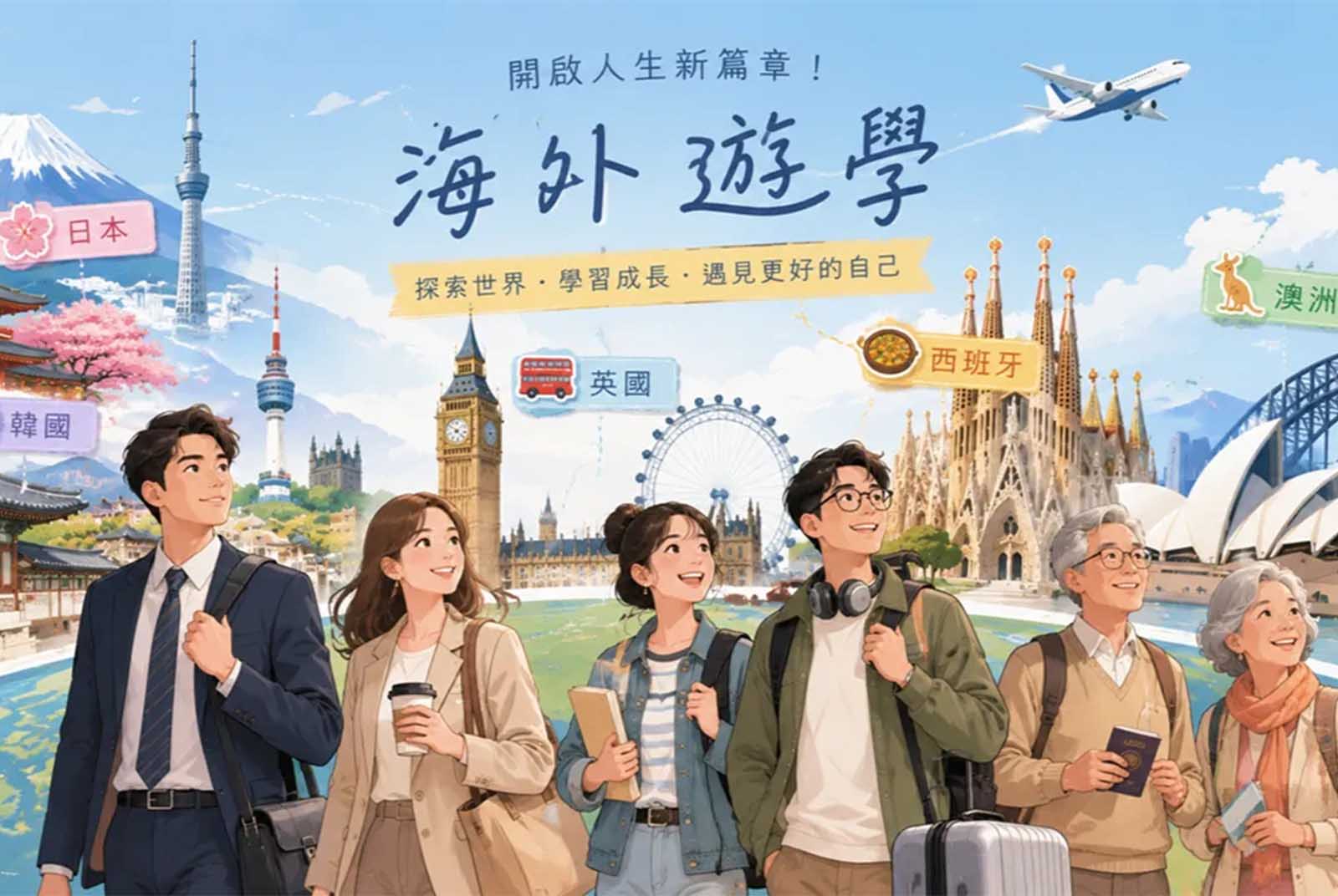 遊學-半工半讀-語言-學習